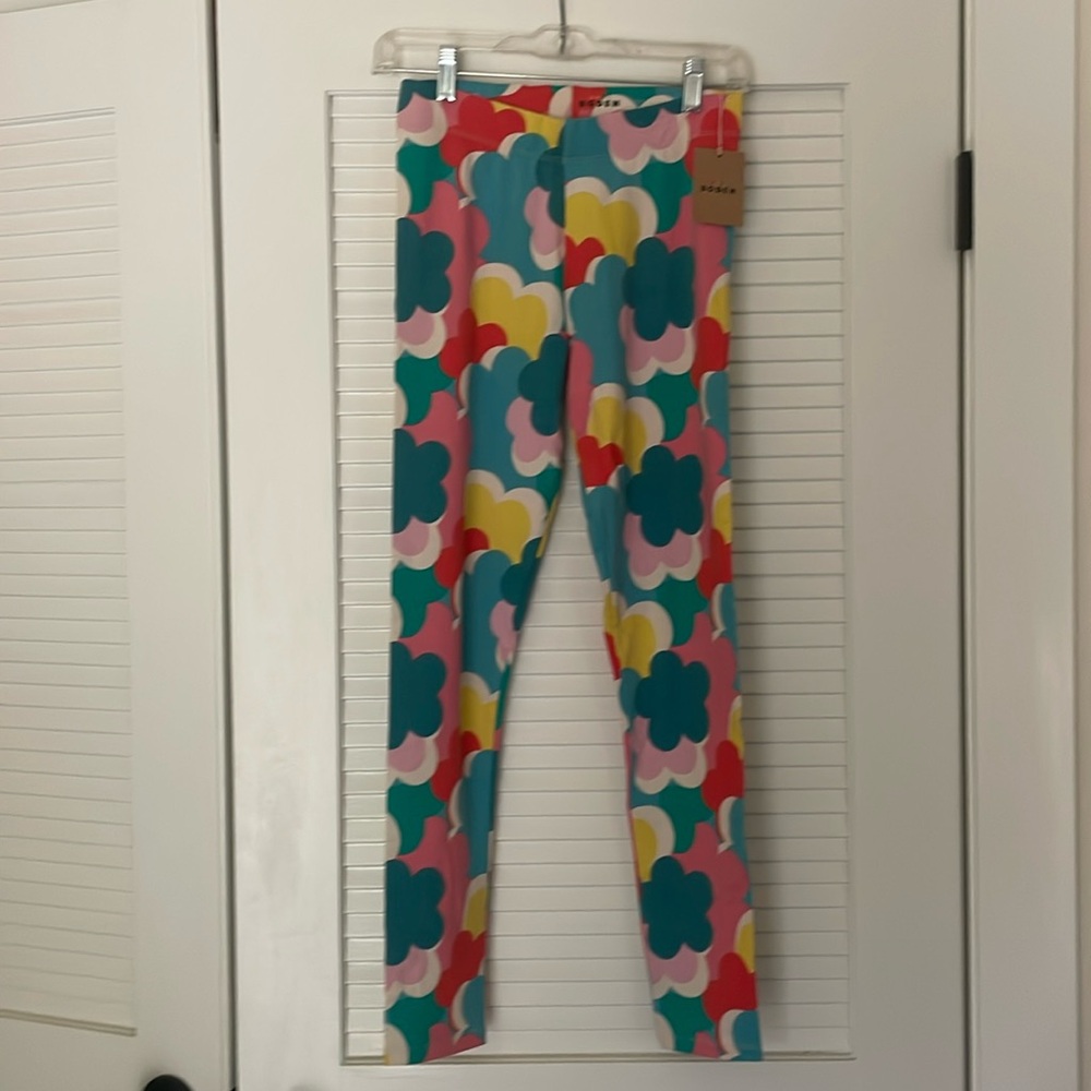 Mini Boden colorful leggings size 13-14Y